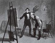 William Sidney Mount Der Triumph des Malersm painting